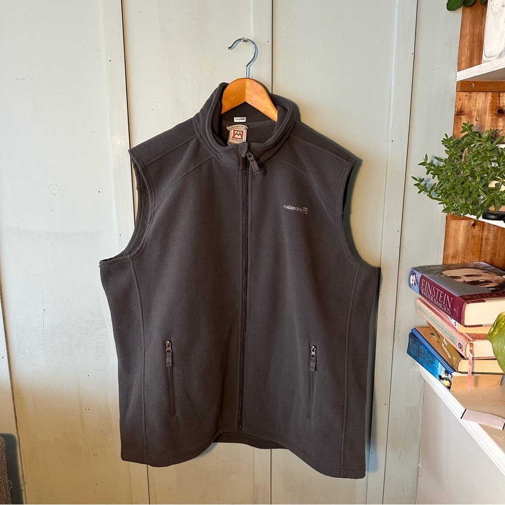 Avalanche Gray Fleece Vest